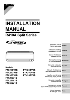 FTX35JV1B_IM_3P207973-1D_TR_Installation manuals_Russian download